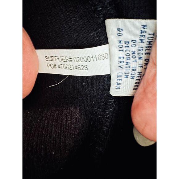 Polo Ralph Lauren Black Quarter Zip Sweater 4XB Big Tall Blue Pony Logo - Picture 7 of 7